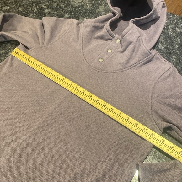 The North Face Pullover Sweater Hooded Women’s Size Large Gray/Purple - Picture 6 of 11